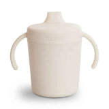 Mushie® Tasse d'apprentissage Sippy Cup Ivory/Sand