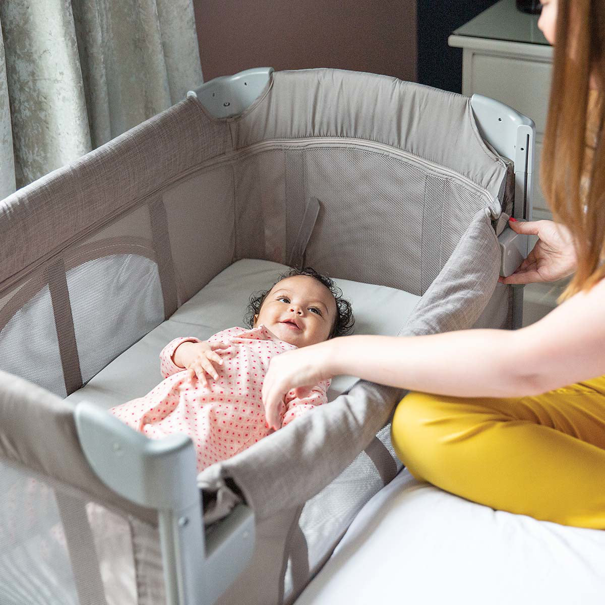 Joie® Prenosna posteljica Kubbie™ Sleep Foggy Grey Joie