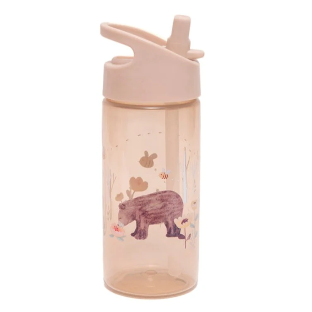 Petit Monkey® Steklenička s slamico Humming Bear White Stars Petit Monkey