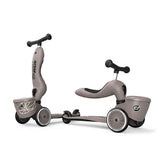 Scoot & Ride® Draisienne et trottinette 2en1 Highwaykick 1 Lifestyle Brown Lines