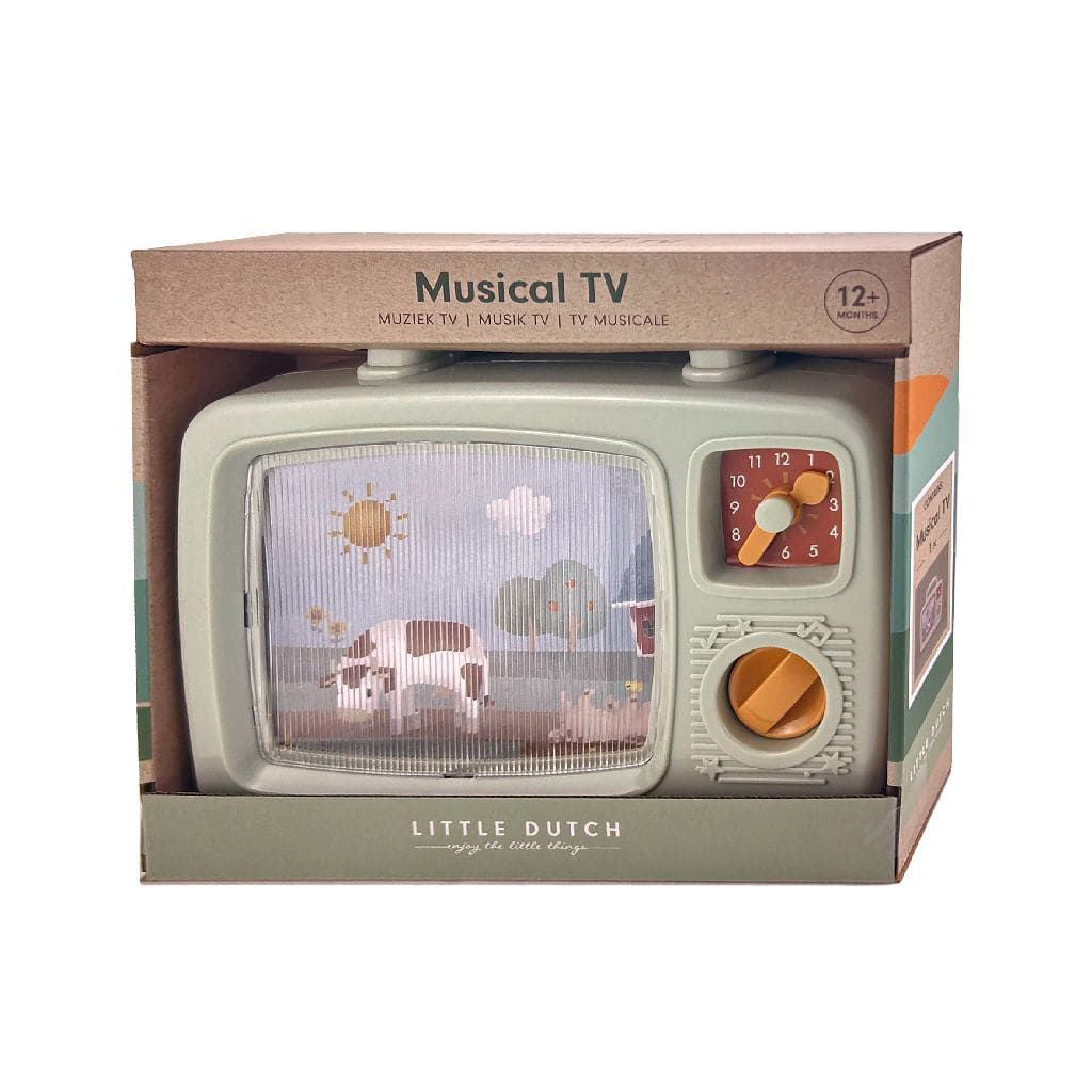 Little Dutch® Glasbeni televizor Farm Musical TV Little Dutch
