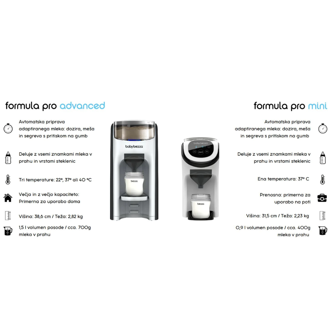 Baby Brezza® Aparat za pripravo adaptiranega mleka Pro Mini Baby Brezza