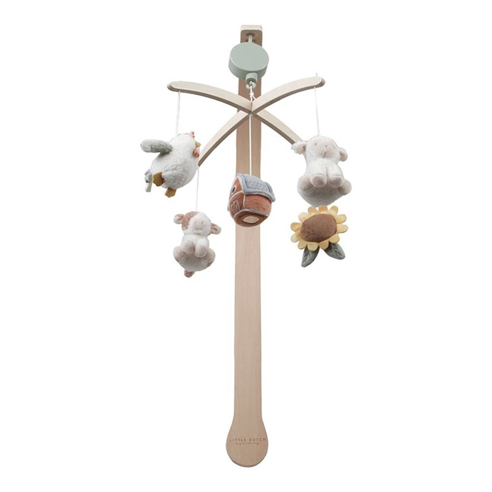 Little Dutch® Lesen glasbeni vrtiljak Little Farm Little Dutch