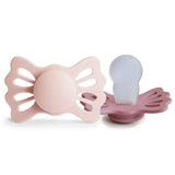 Frigg® Ciuccio simmetrico in silicone Lucky Blush/Cedar (6-18mesi)
