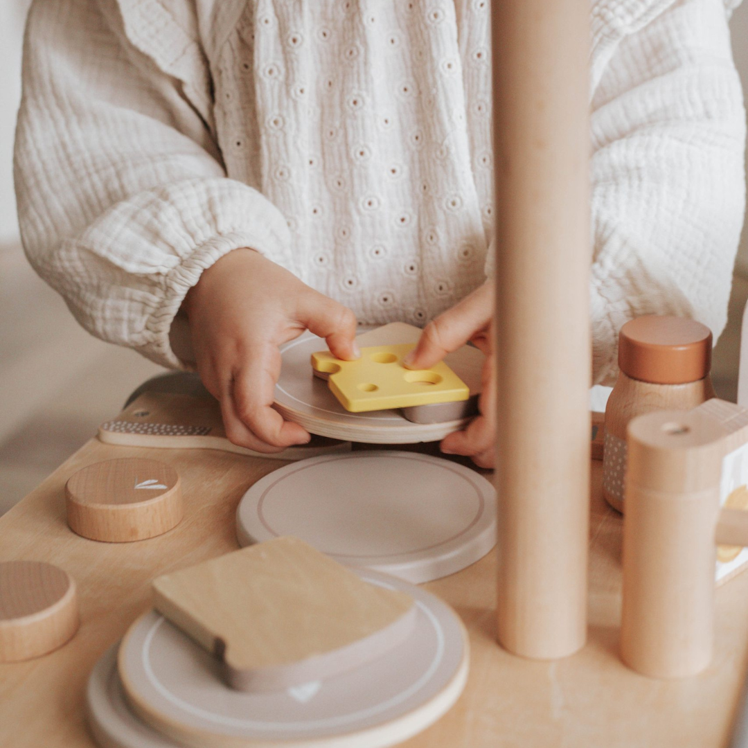 Label Label® Lesen opekač kruha Toaster Nougat Label Label