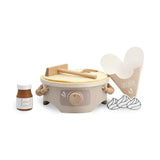 Label Label® Drveni set za pečenje palačinki Nougat