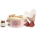 Label Label® Drveni set za pečenje palačinki Pink