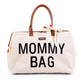 Childhome® Borsa fasciatoio Mommy Bag Teddy Off White