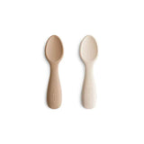 Mushie® Set di due cucchiai  in silicone Starter Natural/Shifting Sand