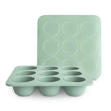 Mushie® Plateau de congélation Cambridge Blue