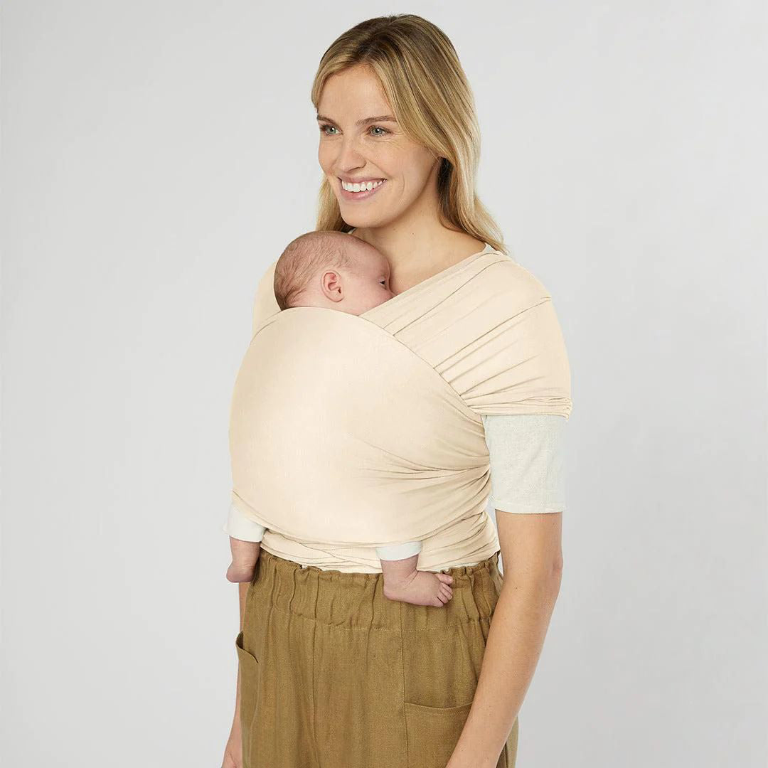 Ergobaby® Nosilka Aura Wrap Sustainable Knit Cream Ergobaby