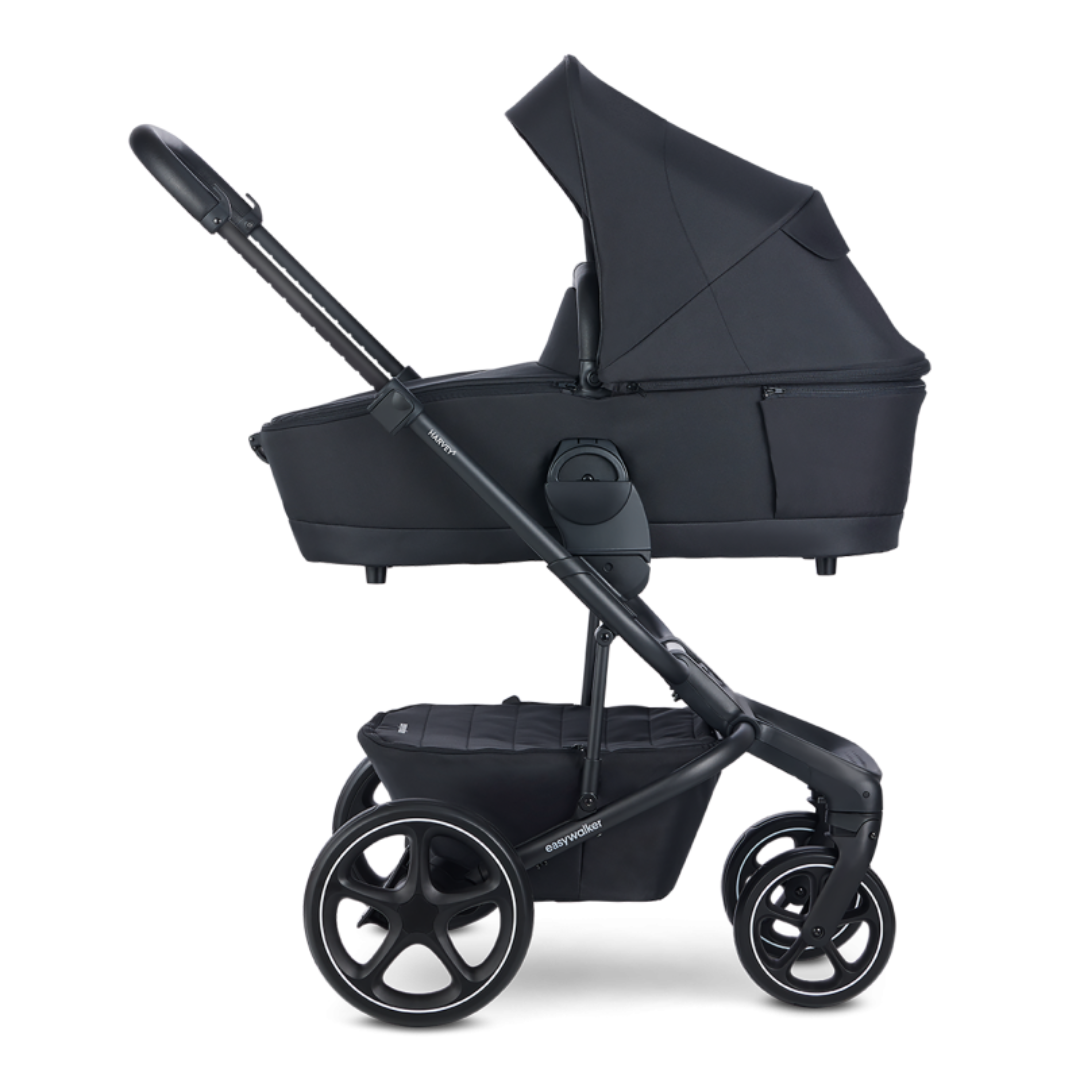 Easywalker® Košara za novorojenčka Harvey⁵ Premium Diamond Black Easywalker
