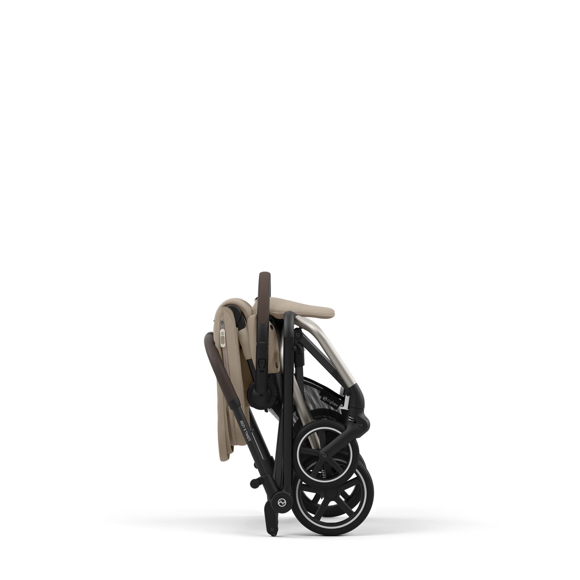 Cybex® Otroški voziček Eezy S Twist+2 Almond Beige (Taupe Frame) Cybex