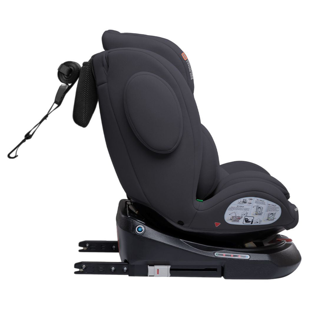 KikkaBoo® Otroški avtosedež 360° i-Felix i-SIZE (40-150 cm) Dark Grey KikkaBoo