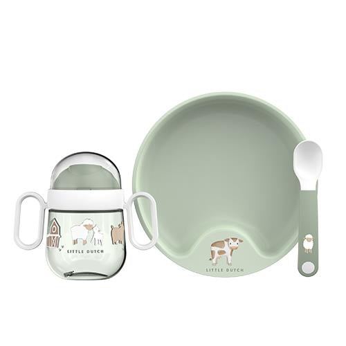 Little Dutch® 3-delni jedilni set Little Farm Little Dutch