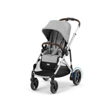 Cybex® Passeggino e-Gazelle™ S Stone Grey (Silver Frame)