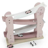 Label Label® Lesena dirkalna steza Car Slider Pink