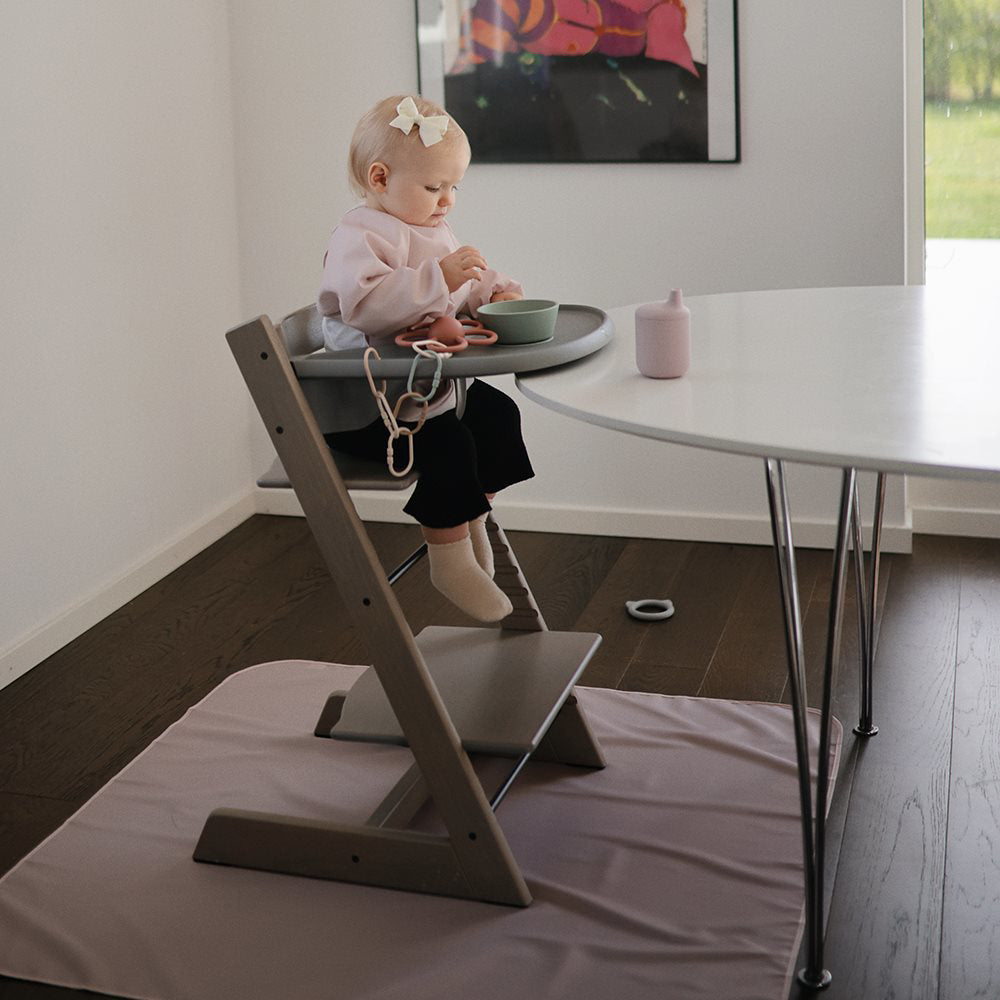 Mushie® Podloga za zaščito tal 108x108 Fog Mushie