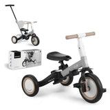 KikkaBoo® Triciclo 5in1 Flip Grey