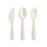 Mushie® Baby Cutlery Set 3-piece Ivory/Sand