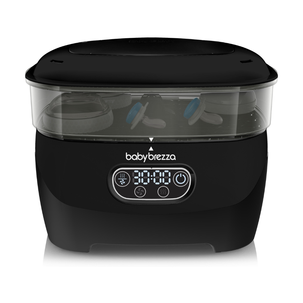 Baby Brezza® Parni sterilizator in sušilec stekleničk Sterilizer Dryer Advanced Black Baby Brezza