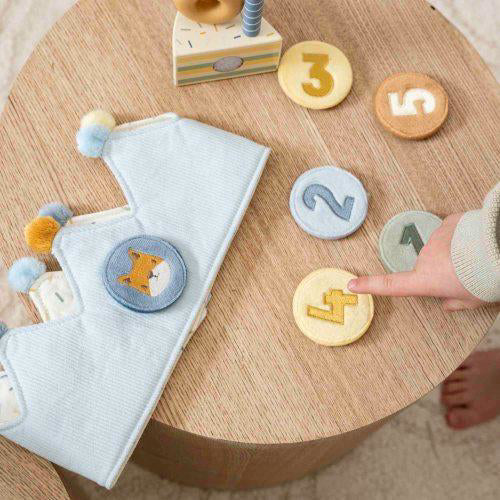 Little Dutch® Rojstnodnevna krona s številkami Blue Little Dutch