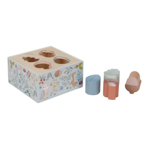 Little Dutch® Kocka za razvrščanje oblik Forest Friends FSC Little Dutch