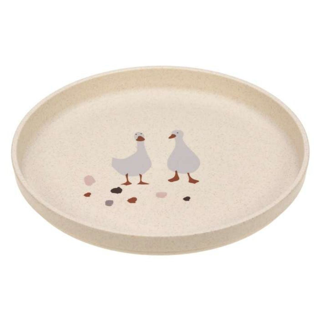 Lässig® Krožnik Tiny Farmer Goose Nature Lässig