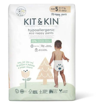 Kit&Kin® Hlačne plenice Junior velikost 5 (12-17kg) 20 kos Kit & Kin