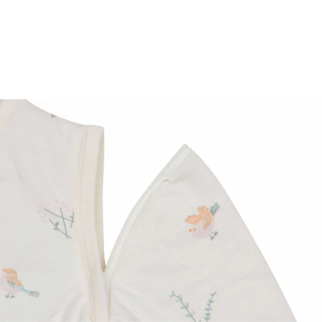 Jollein® Otroška spalna vreča s snemljivimi rokavi 70cm Lovely Birds TOG 3.0 Jollein