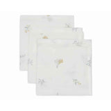 Jollein® Komplet 3 tetra pelene Lovely Birds 31x31 cm 