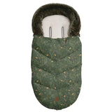 KikkaBoo® Footmuff Luxury Secret Garden Green