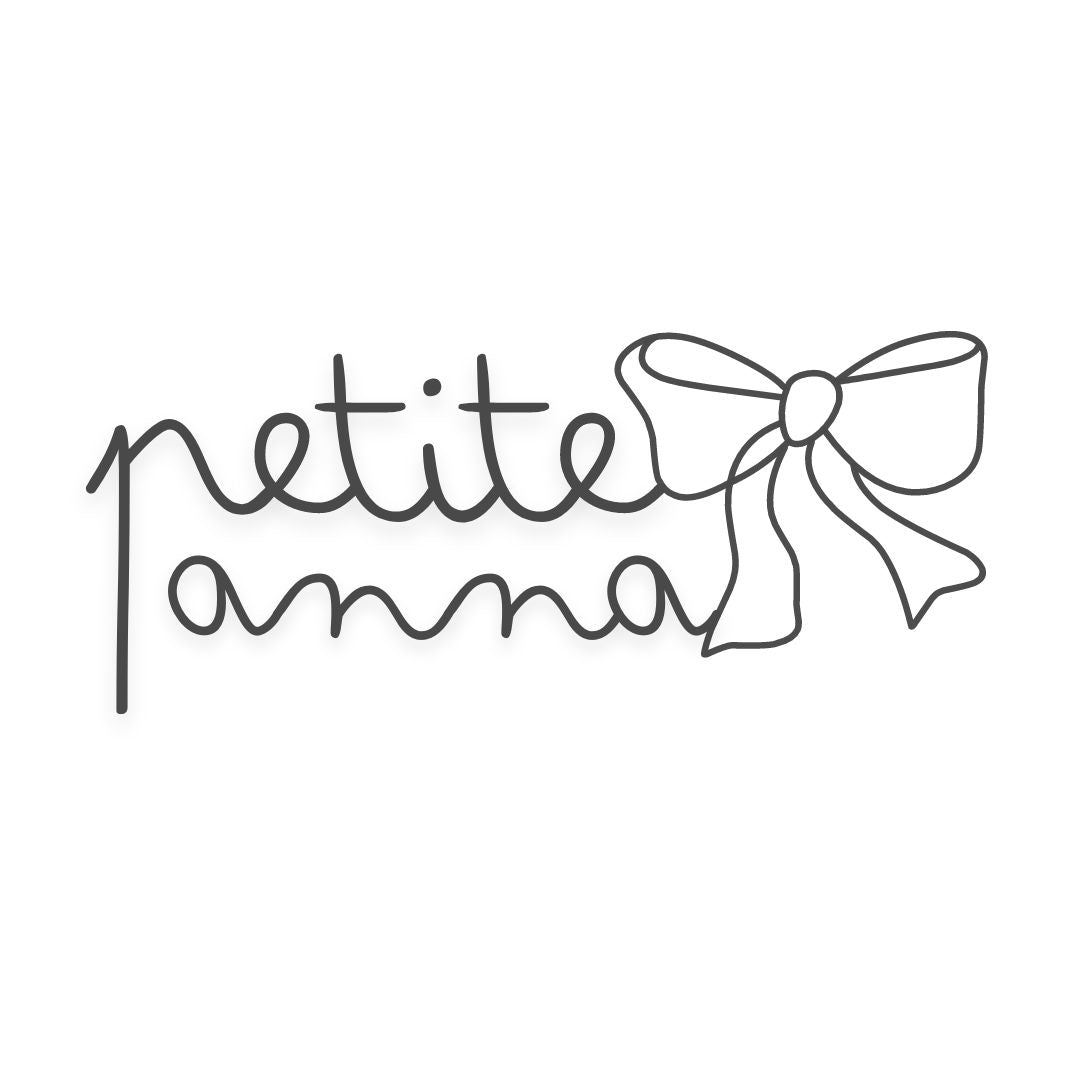 Petite Anna® Špangice za lase Bow Pink/Red 10 kosov Petite Anna