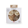 Frigg® Set 4 suzete din silicon Crystal Sparkle (0-6m)