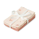 CamCam® Krpice za umvanje 30x30 4 kosi GOTS Bows