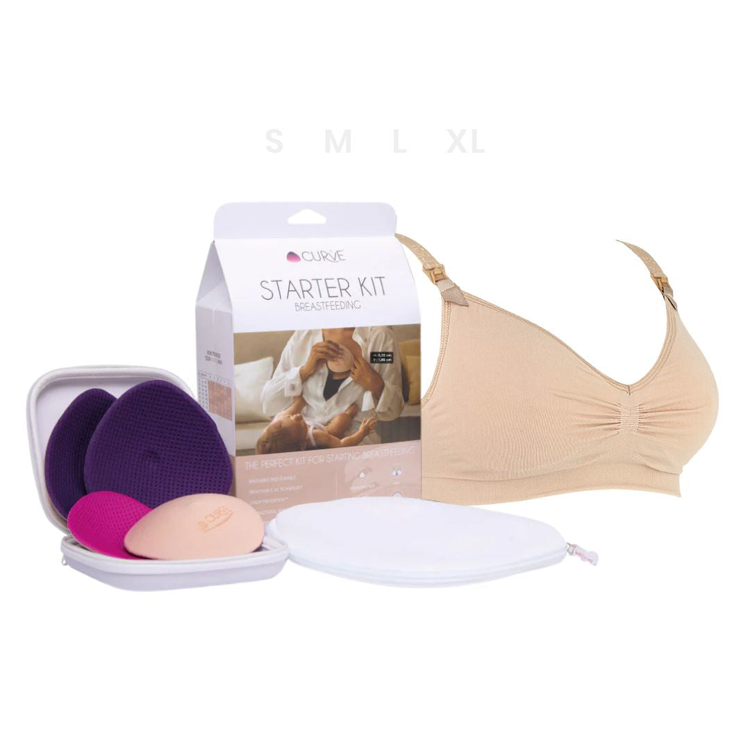 Cache Coeur® Set za dojenje Nude S Cache Coeur