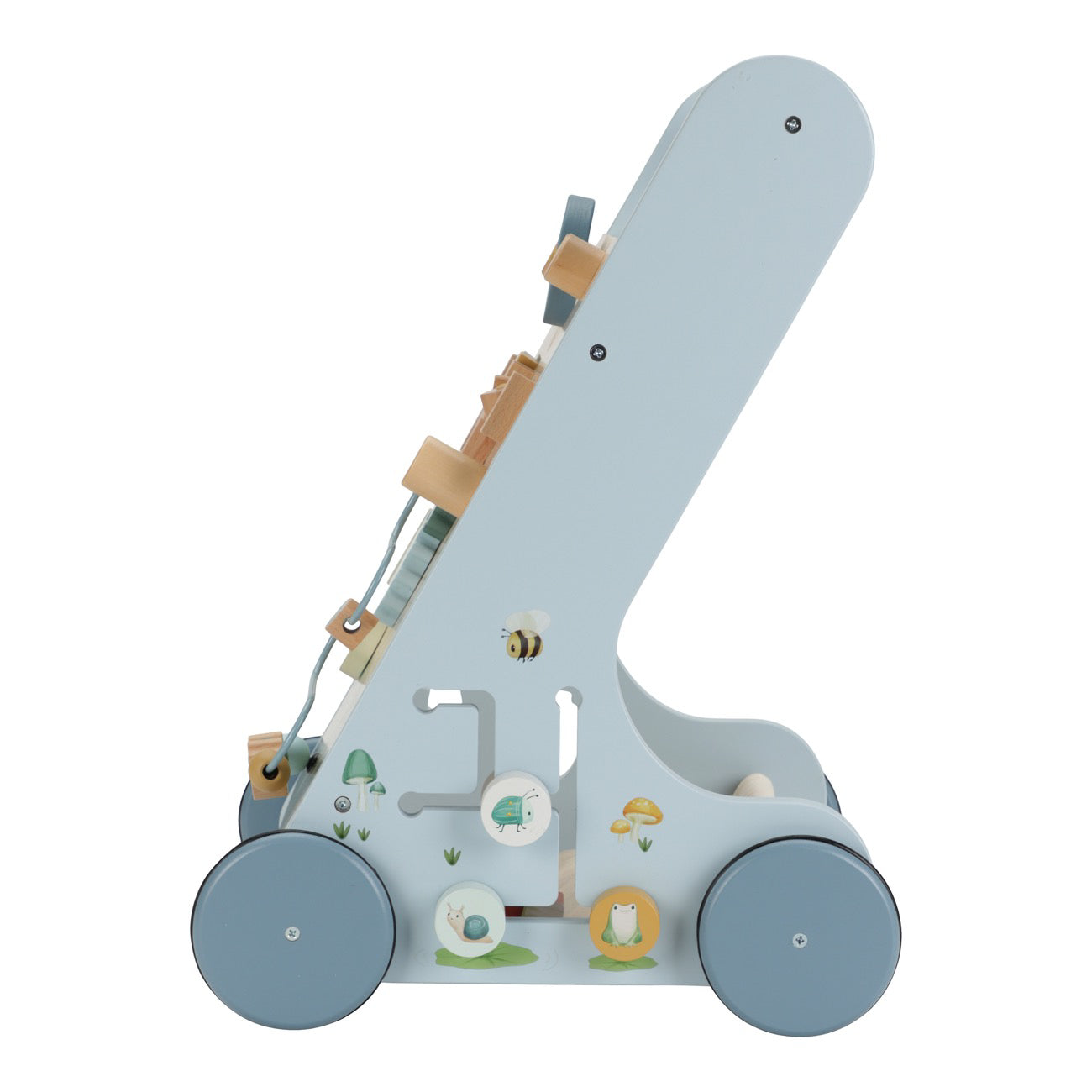 Little Dutch® Aktivnostni leseni voziček Forest Friends Little Dutch