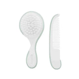KikkaBoo® Set pettine e spazzola Mint