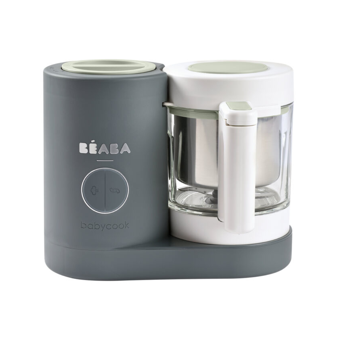 Béaba® Babycook Kuhalnik Neo Mineral Grey s stekleno posodo Béaba