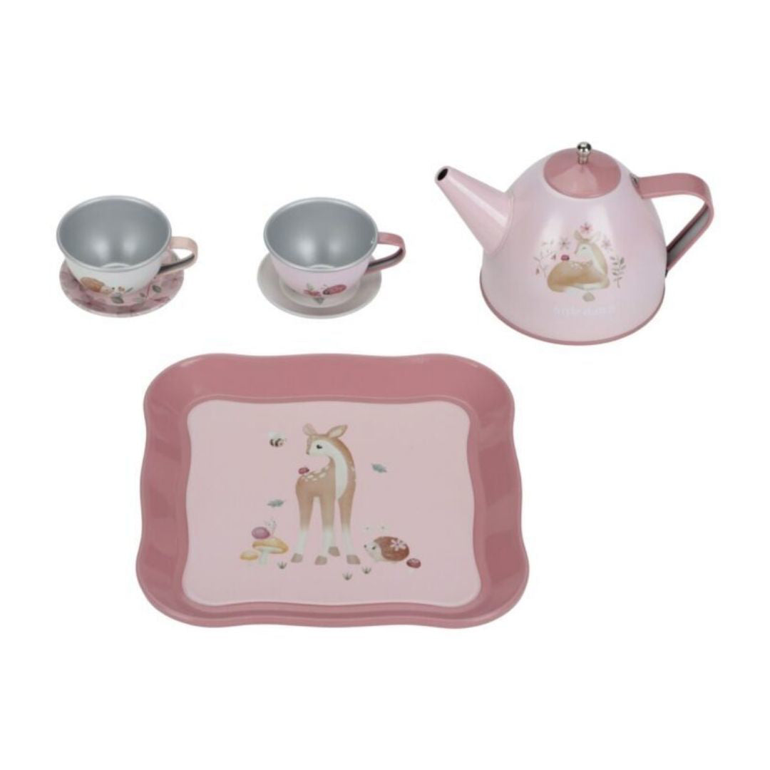 Little Dutch® Set za čajanko v kovčku Fairy Garden Little Dutch