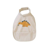 Saro Baby® Waterproof bib Dinos Sand