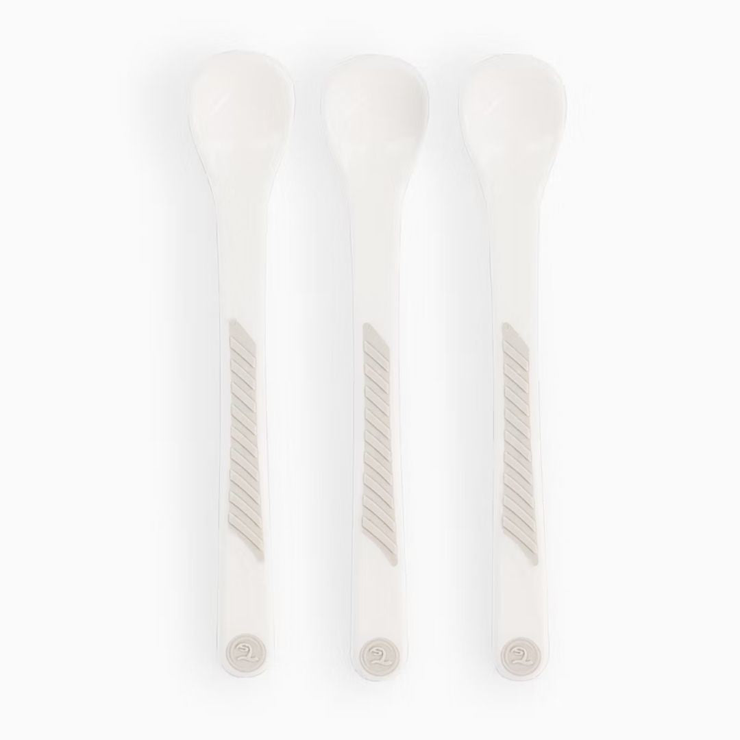 Twistshake® Žlička 3 kos (6+m) White Twistshake