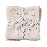 Done by Deer® Set of swaddle cloths Dreamy Dots Powder 120x120