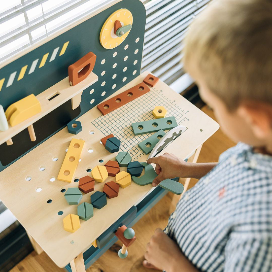 Free2Play® Moja prva lesena delavnica z dodatki Free2Play