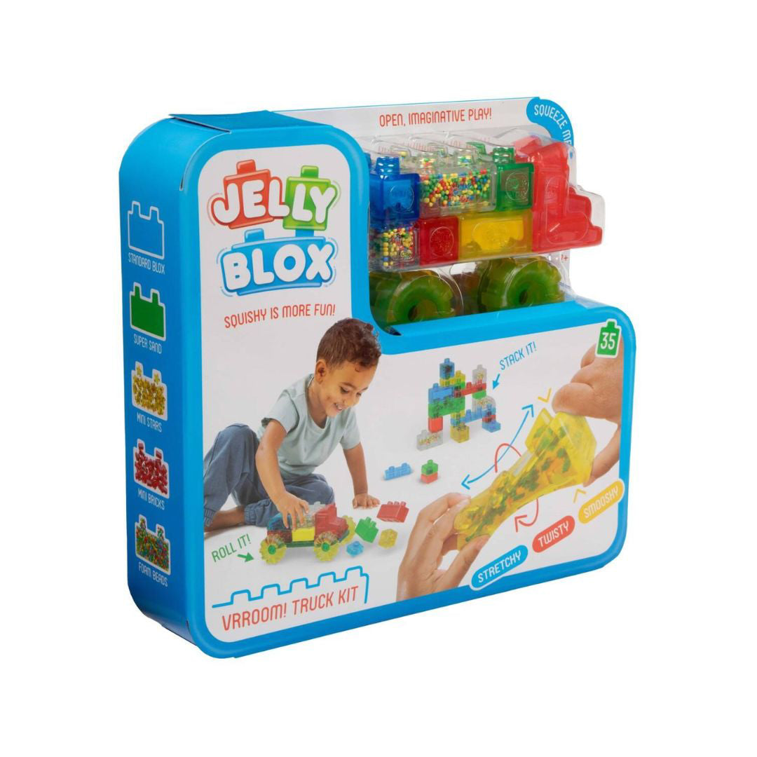 Jelly Blox® Kocke Jelly Blox Vehicle Kit 35 kos Jelly Blox