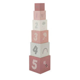 Label Label® Kocke s številkami Pink