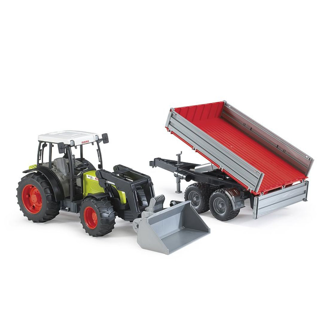 Bruder® Traktor s prikolico Claas Nectis 267 F Bruder