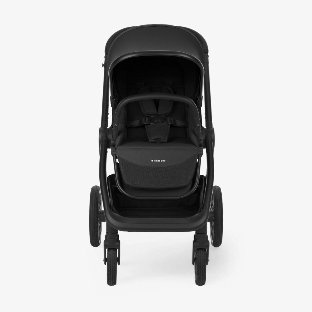 KikkaBoo® Otroški voziček s košaro 2v1 Naya Black KikkaBoo