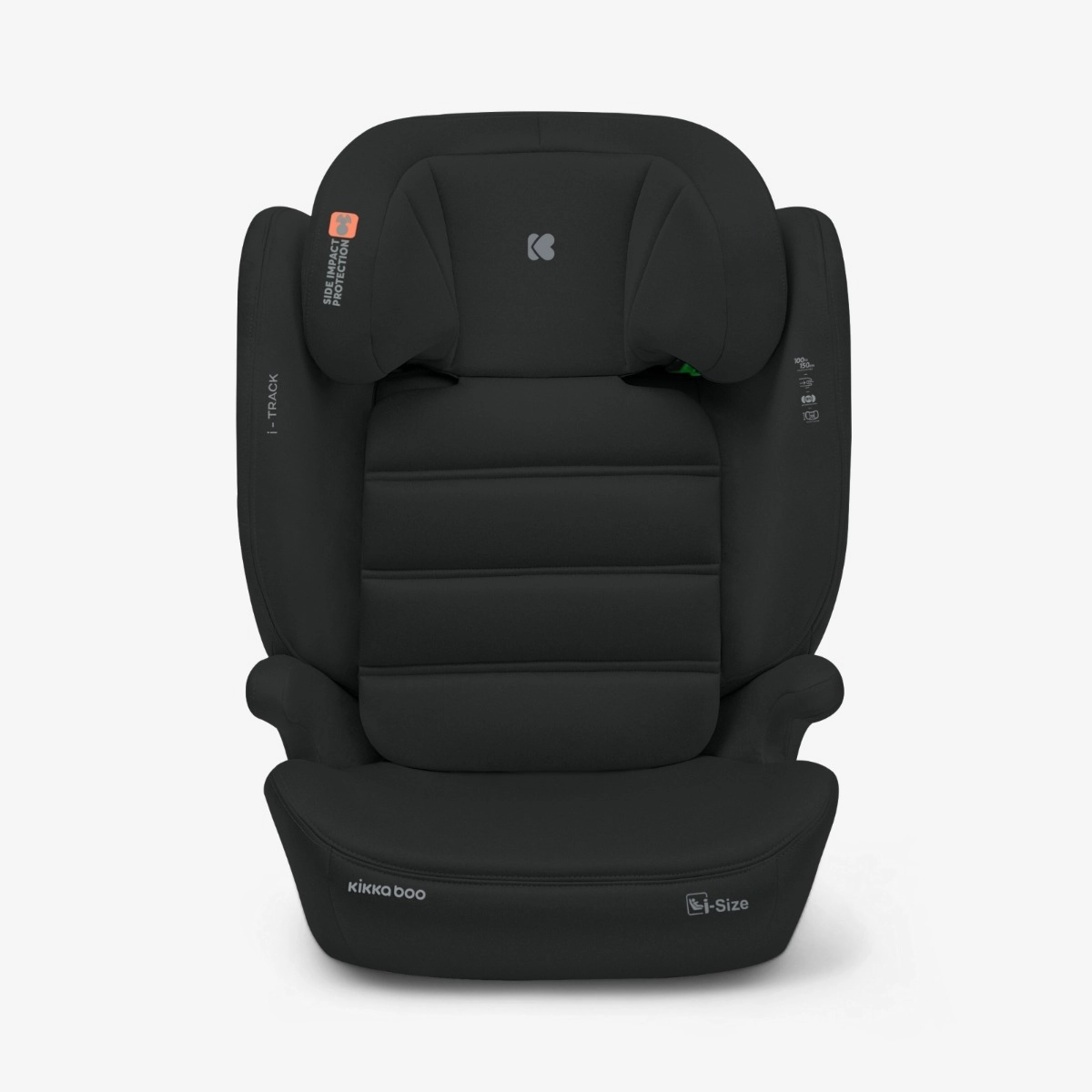 KikkaBoo® Otroški avtosedež i-Track i-SIZE (100-150 cm) Black KikkaBoo