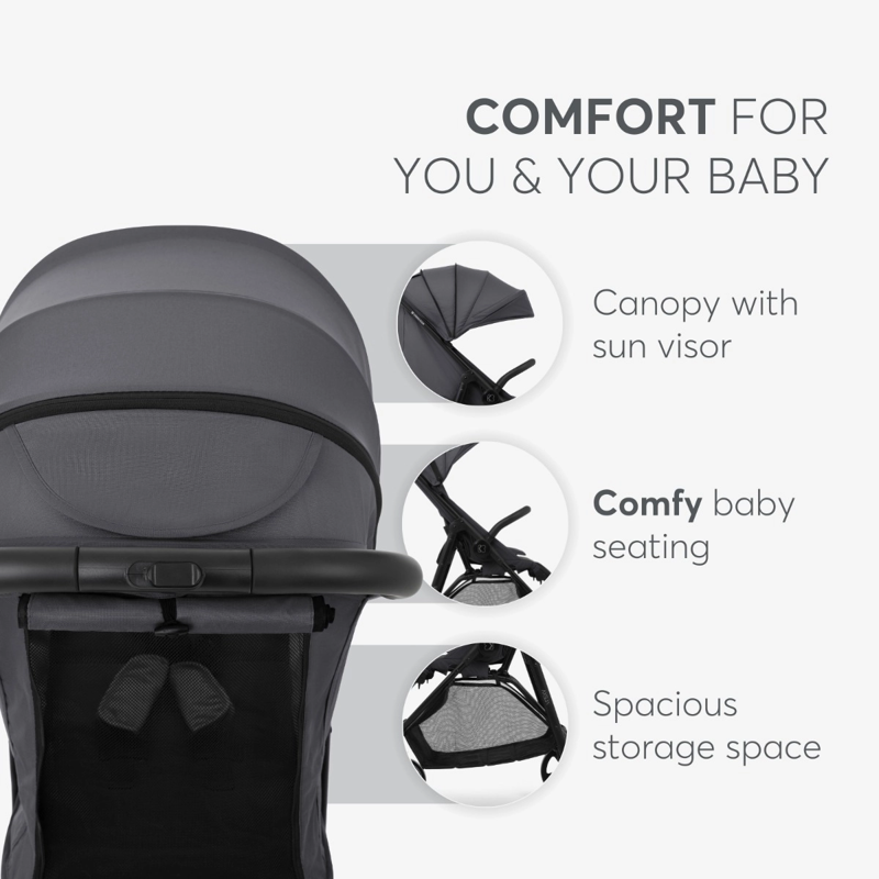 KikkaBoo® Otroški voziček Alexa Light Grey KikkaBoo